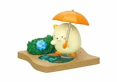 RE-MENT Corner Mini Scene Decoration Box Biological Companion Strolling in the Rain Egg Blind Box Toy & Hobbies Action Figures