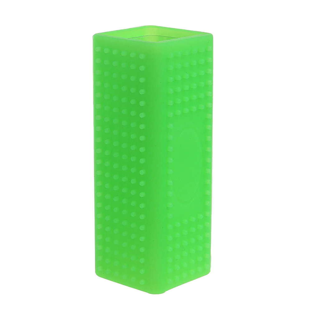 

Pet Hair Remover Brush Green Silicone Hollow Style for Cats Dogs Horses Works on Beds Sofas Upholstery Car Cushions