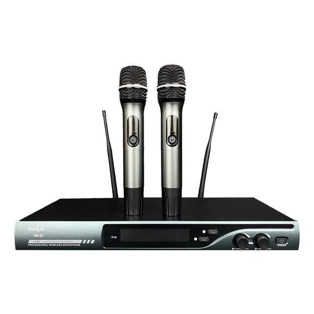 

KW-33 Professional KTV Dedicated Wireless Microphone Wide and clear Vocal Range Suitable for Performances