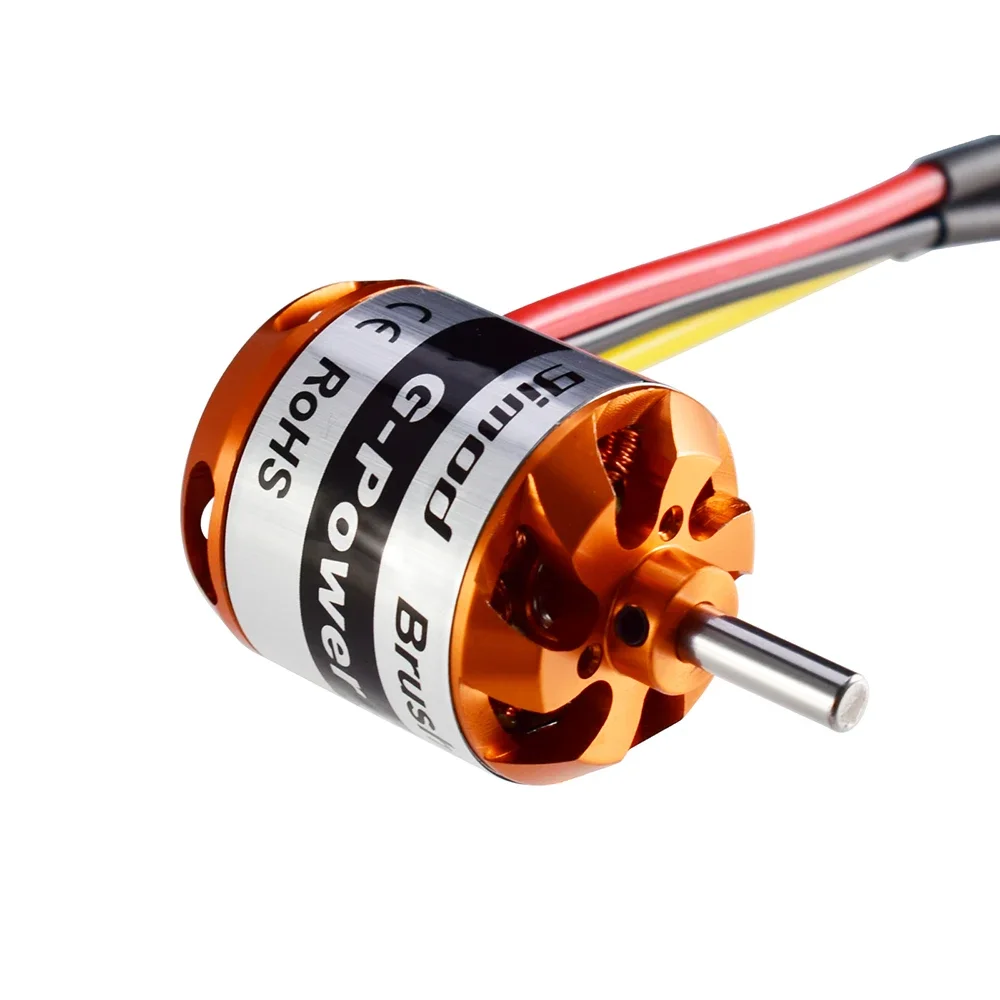 9imod D2836 1500KV/1120KV/880KV/750KV 4.0mm Borstelloze Outrunner Motor 2-4S Voor RC Mini Multicopters RC Vliegtuig Vaste vleugelvliegtuigen