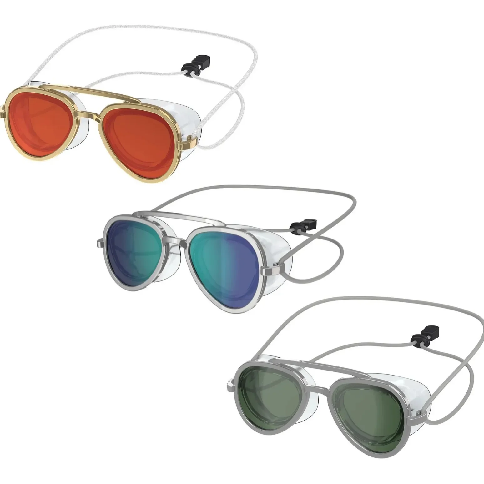 Vollständig versichtbare Anti-Beschlag-Schwimmbrille, UV-Schutz, Schwimmbrille für Erwachsene, Sonnenbrille, kristallklar, für Männer und Frauen, Retro-Brille