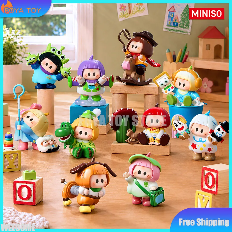 New MINISO YOYO Toy Story 5 Growing Up Blind Box Action Figures