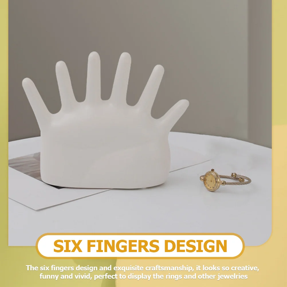 Hand Ring Holder Vivid Creative Jewelry Display Stand for Home Shop Use Durable Unique Gift Hand Ring Holder