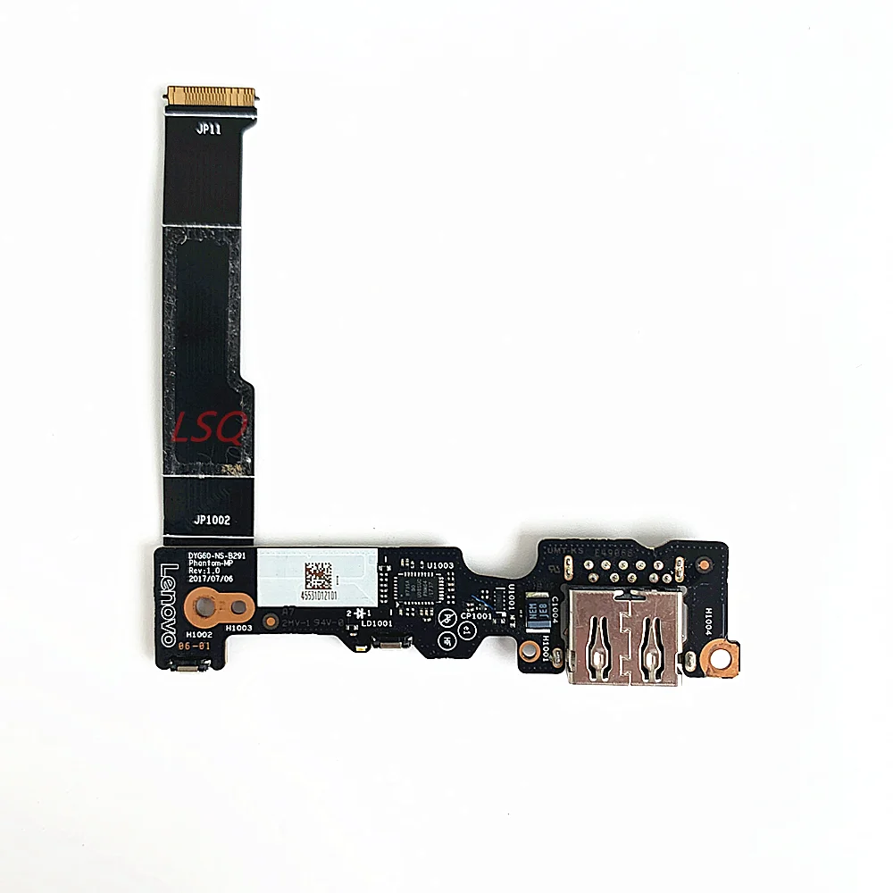 NF-B292 For Lenovo Yoga 920-13IKB Laptop Power Botton Switch USB Io Board Cable DYG60 100% Test OK