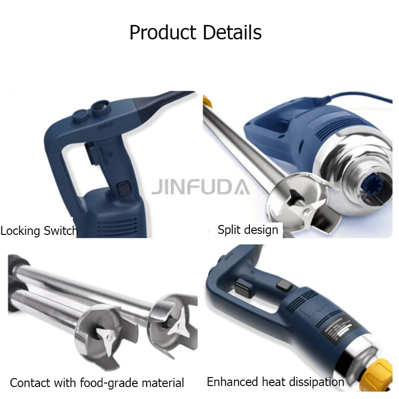 Hot 350W Electric Hand Held Immersion Blender Motor /Food Mixer for Large Container