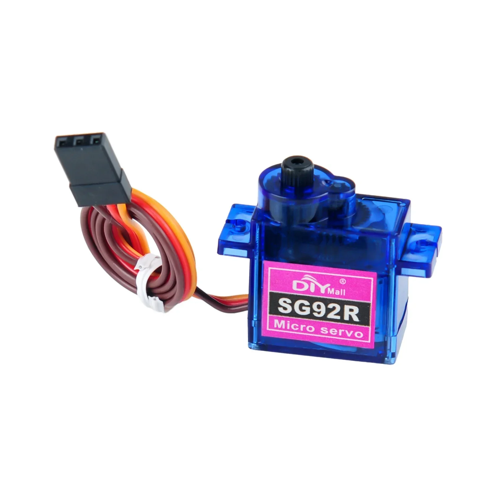 9g Micro Analog Servo SG92R Coreless Motor 4.8-6V 180/270/360/ Degree Servos for DIY RC Car Aircraft Robot Model Accessories Toy