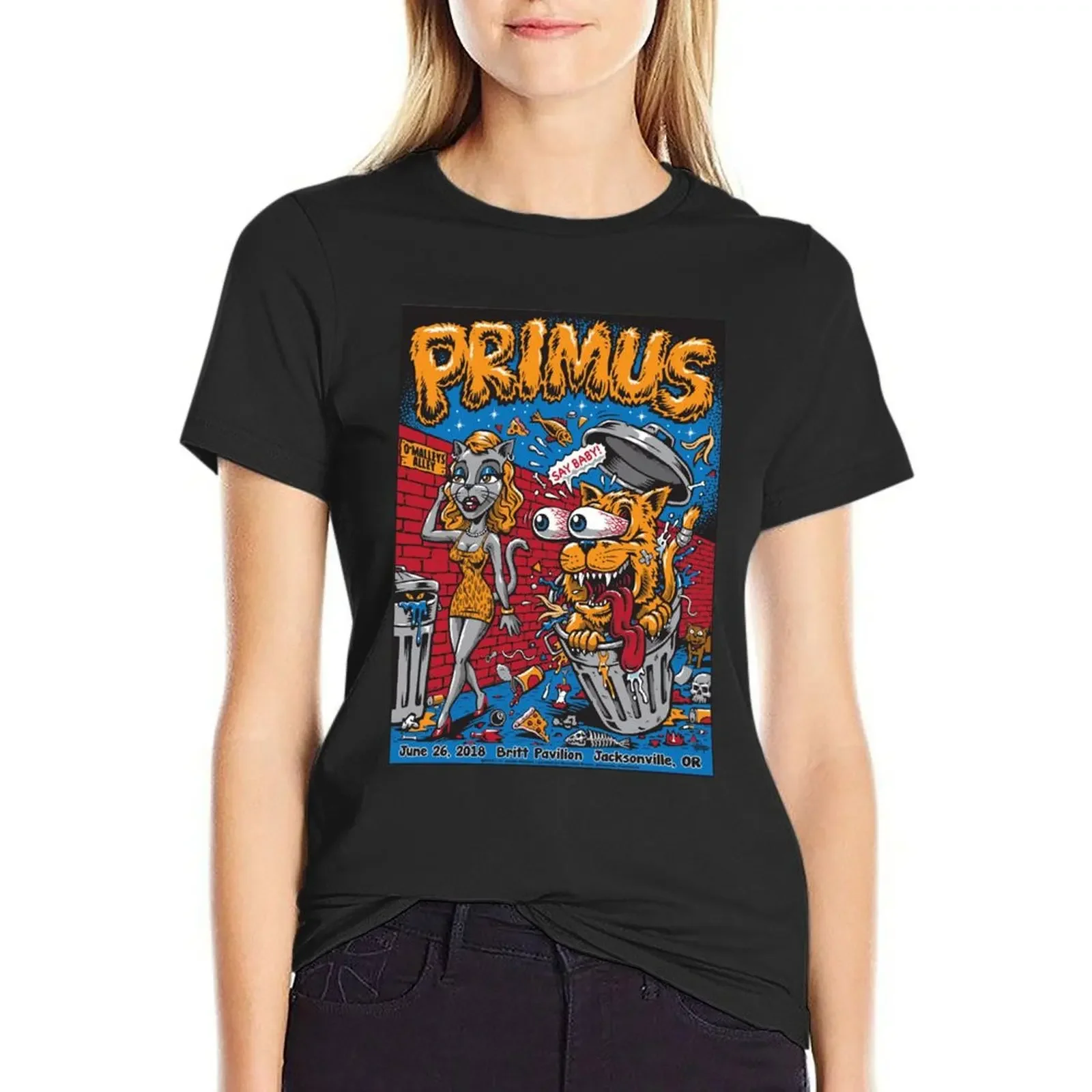 Primus For Fans T-shirt funny plus size tops fashion woman blouse 2024