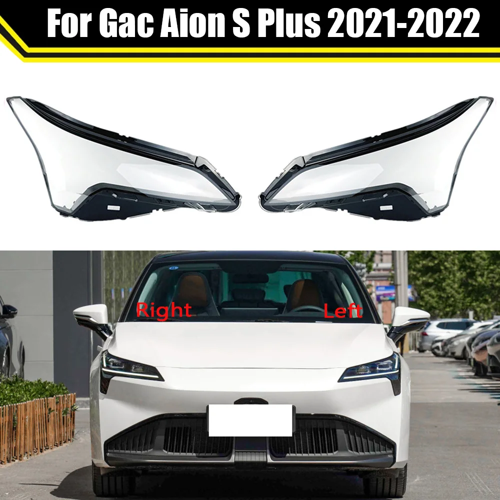 

Car Front Headlight Lens Glass Mask Auto Shell Headlamp Lampshade Head Light Lamp Cover Lampcover For Gac Aion S Plus 2021 2022