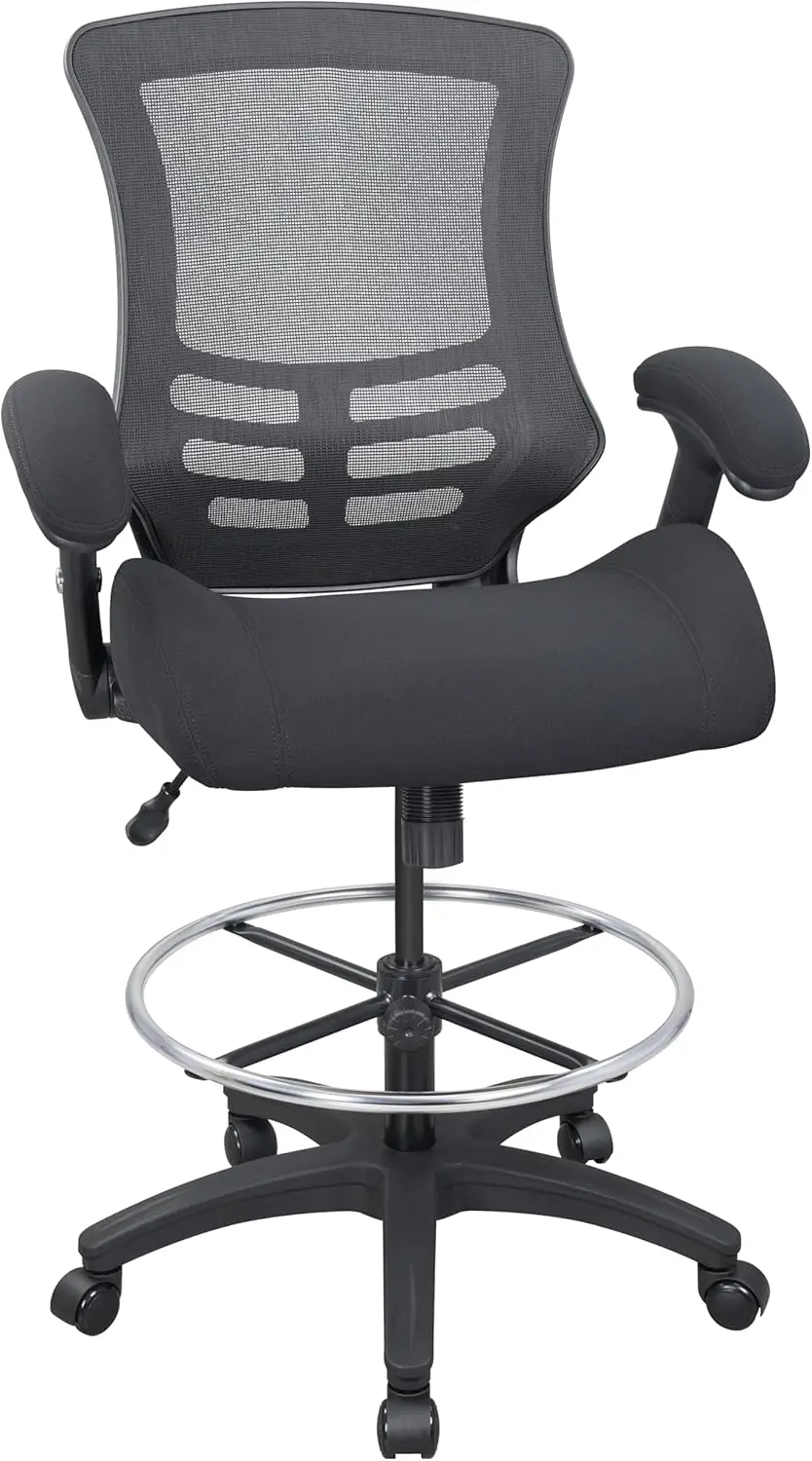 

Ergonomic Mesh Computer Office Drafting Chair With Super Soft Adjustable A Molded Foam Seat Cushion Lumbar Support And Big Foot