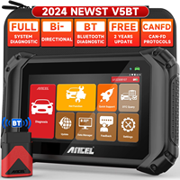 ANCEL V5 Bluetooth OBD2 Scanner Bidirectional Test ABS Oil EPB TPMS SAS Multiple Resets Full System OBD 2 Car Diagnostic Tool