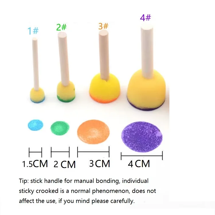 20PCS Sponge To Paint Sponges To Paint Crafts Sponge for Coloring Sponge Painting Watercolour