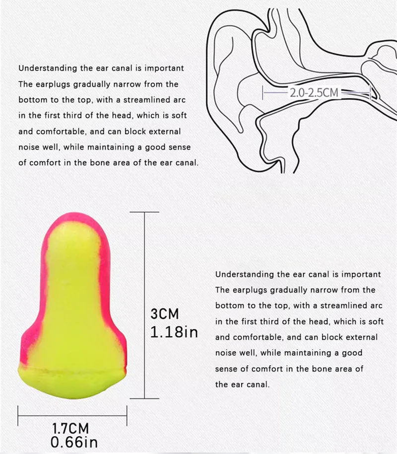 Honeywell LL-1 Foam soft earplugs Noise-canceling earplugs Noise protection ear muffs Factory Mechanical noise reduction