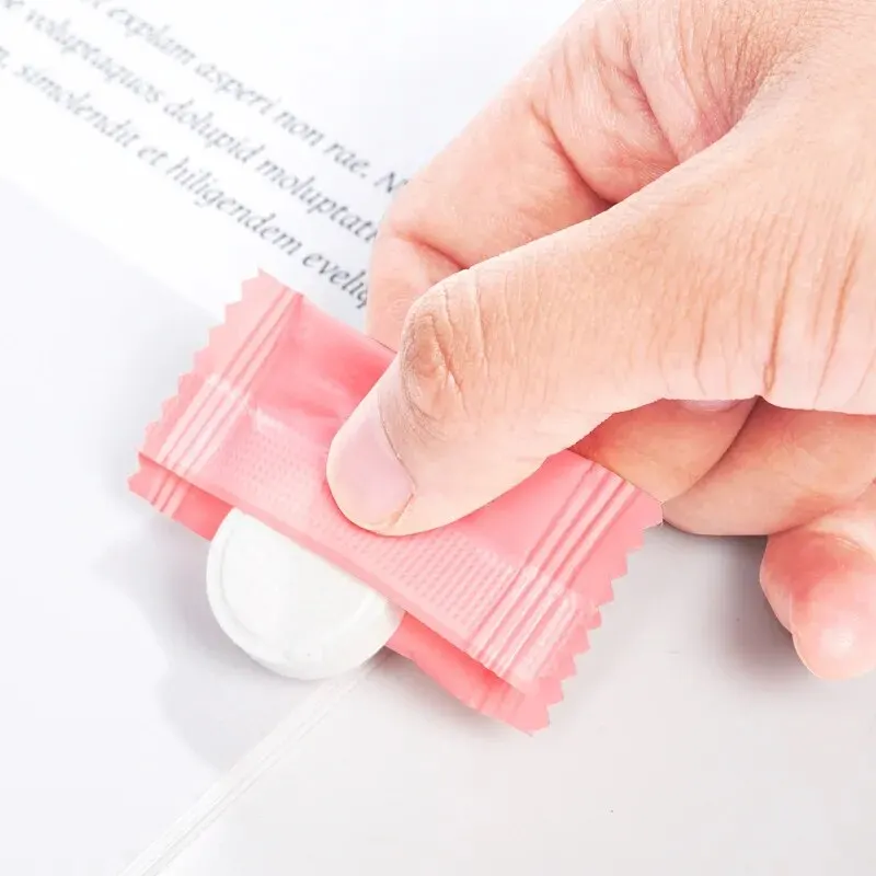 10-100pcs Compressed Towel Travel Outdoor Cotton Non-woven Towel Disposable Face Towel Tablet Cloth Wipes Tissue Makeup Cleaning image 3