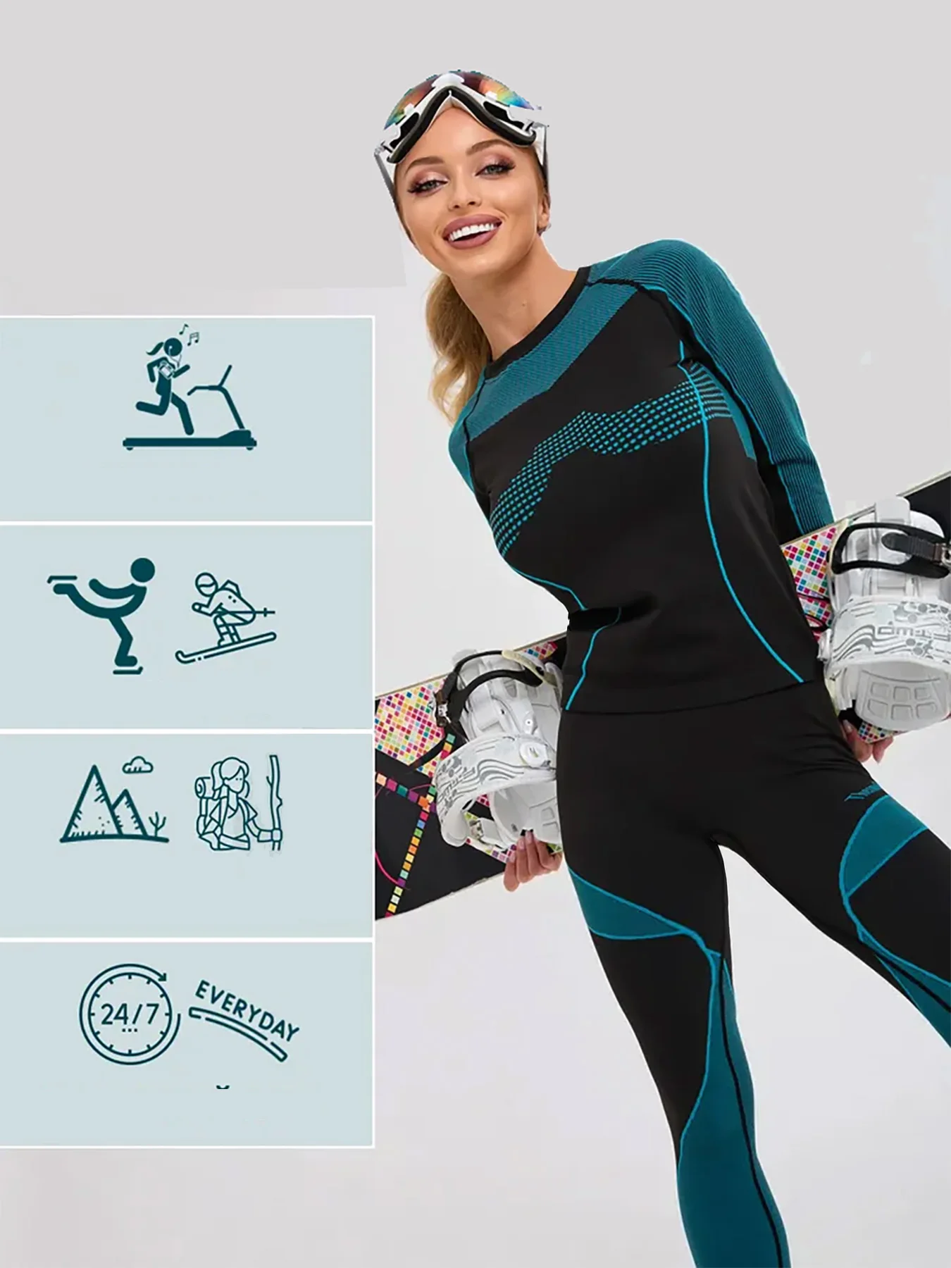 Terno de fitness feminino amigável à pele outono e inverno roupas de secagem rápida esportes correndo roupas de treinamento collants