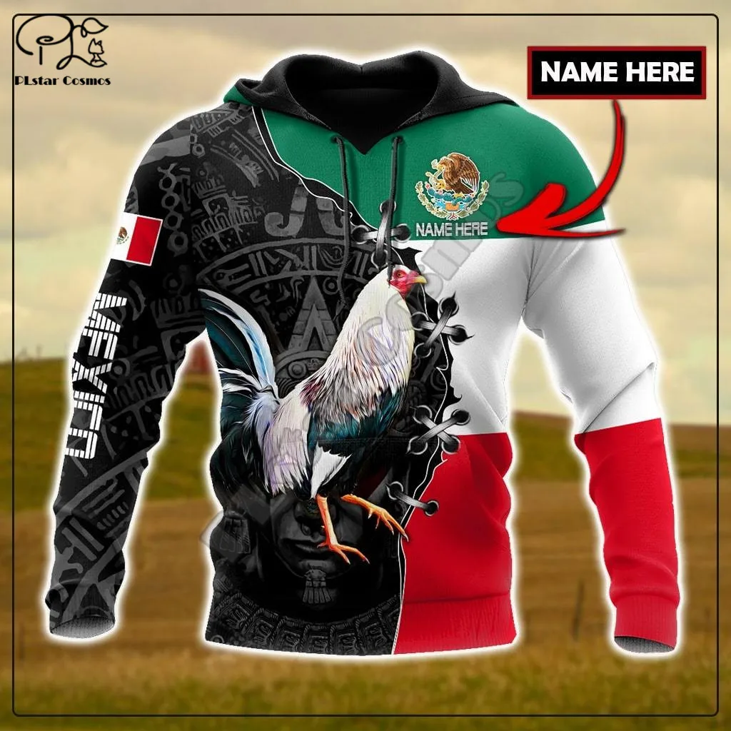 

PLstar Cosmos Beautiful Rooster 3D Printed 2022 New Fashion Hoodies Sweatshirts Zip Hooded For Men/Women Casual Streetwear R16