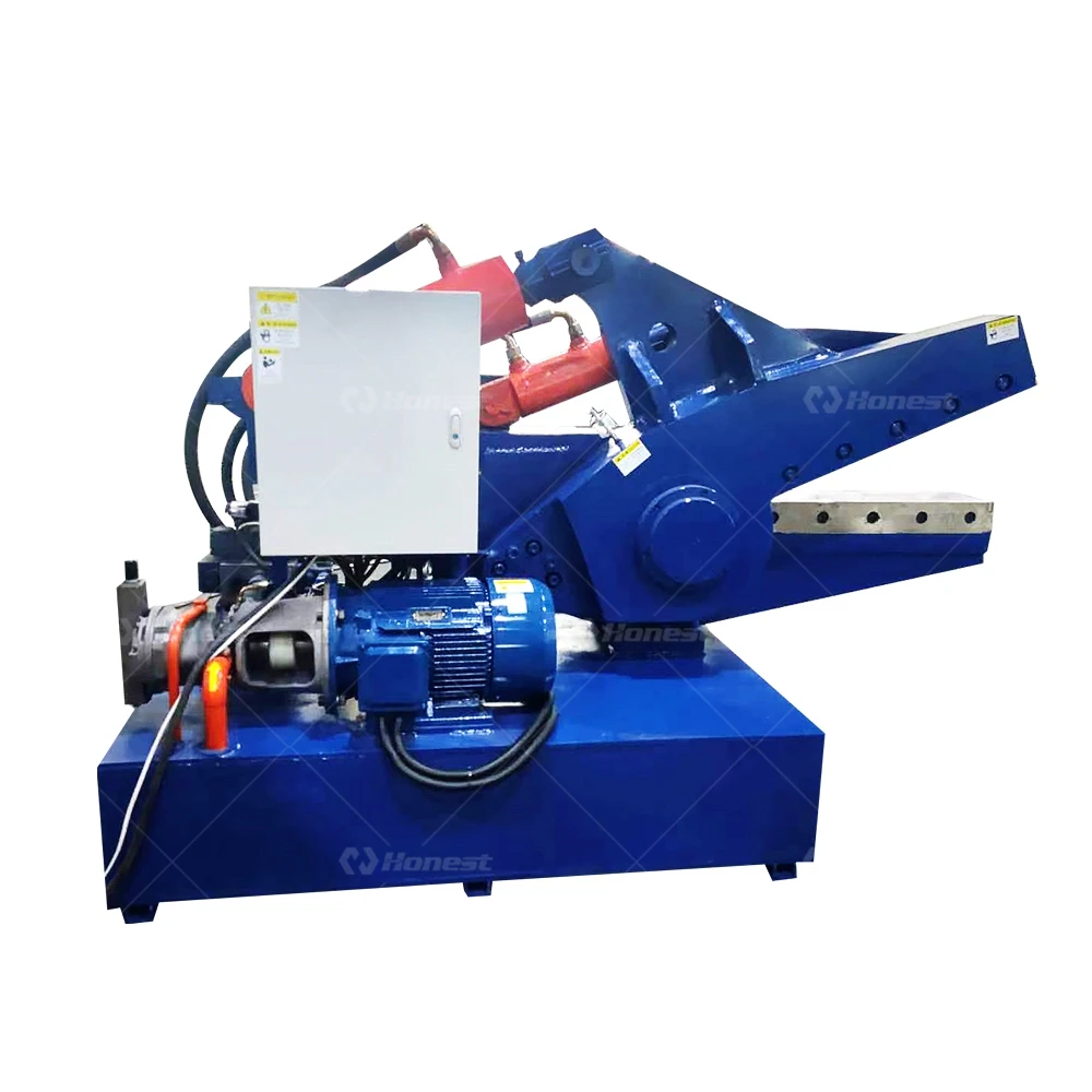 Waste Metal Sheet Shearing Alligator Scrap Metal Crocodile Cutting Hine