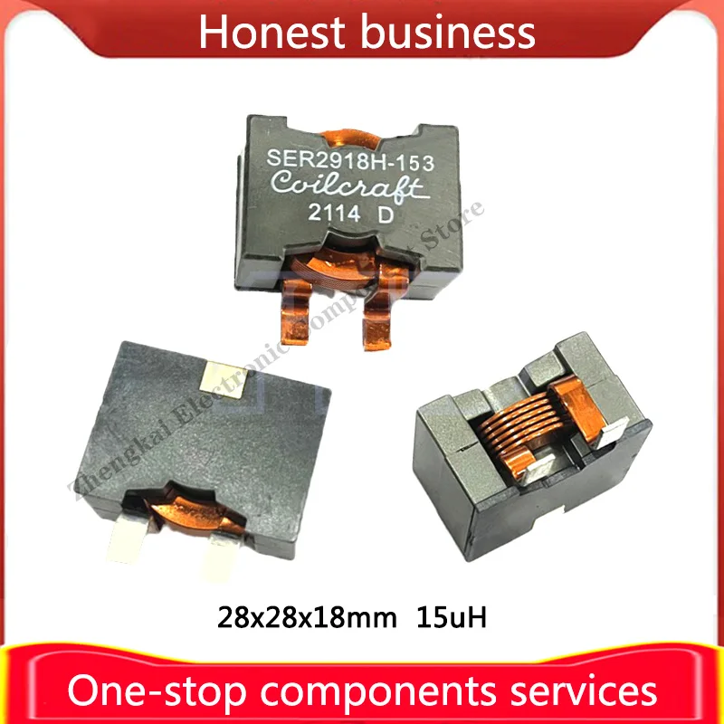 SER2918H-153KL Chip High power Inductors SER2918H 15uH Shielded Power Inductor High-Current 18A Copper Coil SER2918H-153