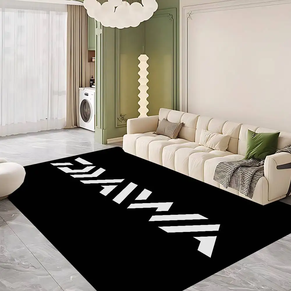 D-Daiwa-A F-FishingS LOGO Floor Carpet Nordic Style Home Doormat Bathroom-Toilet Mats Bedroom Hotel Decor Mat