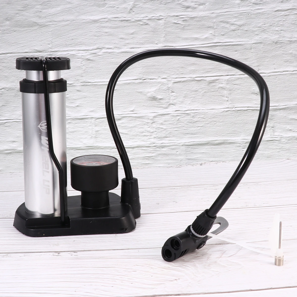 

Professional Bike Floor Pump Portable Inflator for Motorcycle Balls Toys No Leak Foot Pumps Riding Accessories