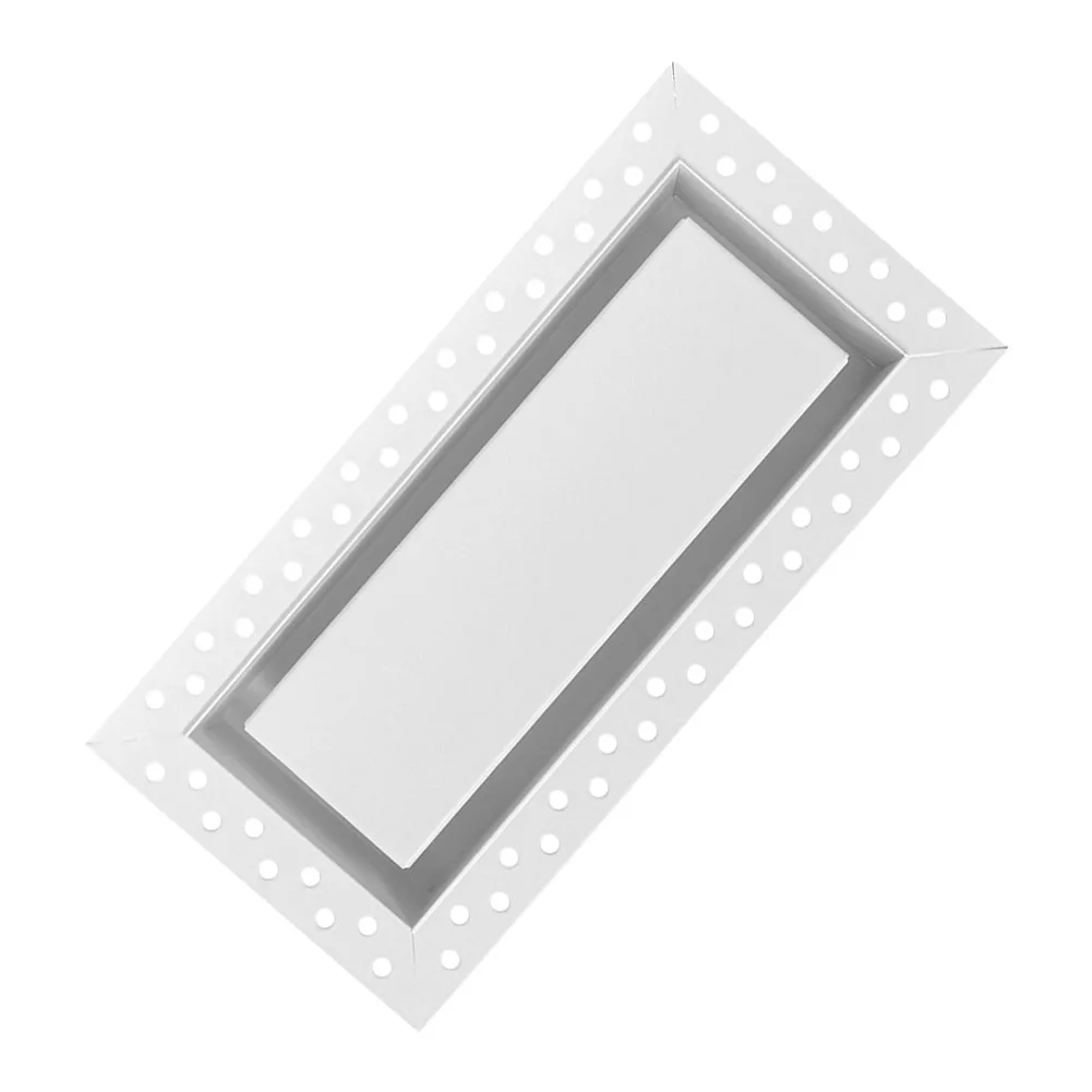 Drywall Vent Cover Flush Wall Vent Easy Secure Installation Aluminum Alloy Construction Optimized Airflow Performance Cover