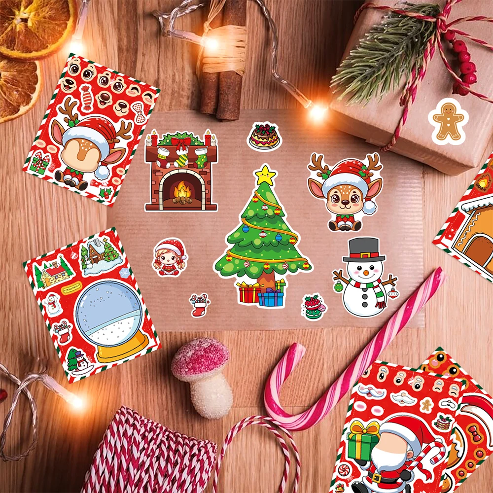 65/70/75 Uds calcomanías Cool dibujos animados niños DIY pegatina juguete para regalo