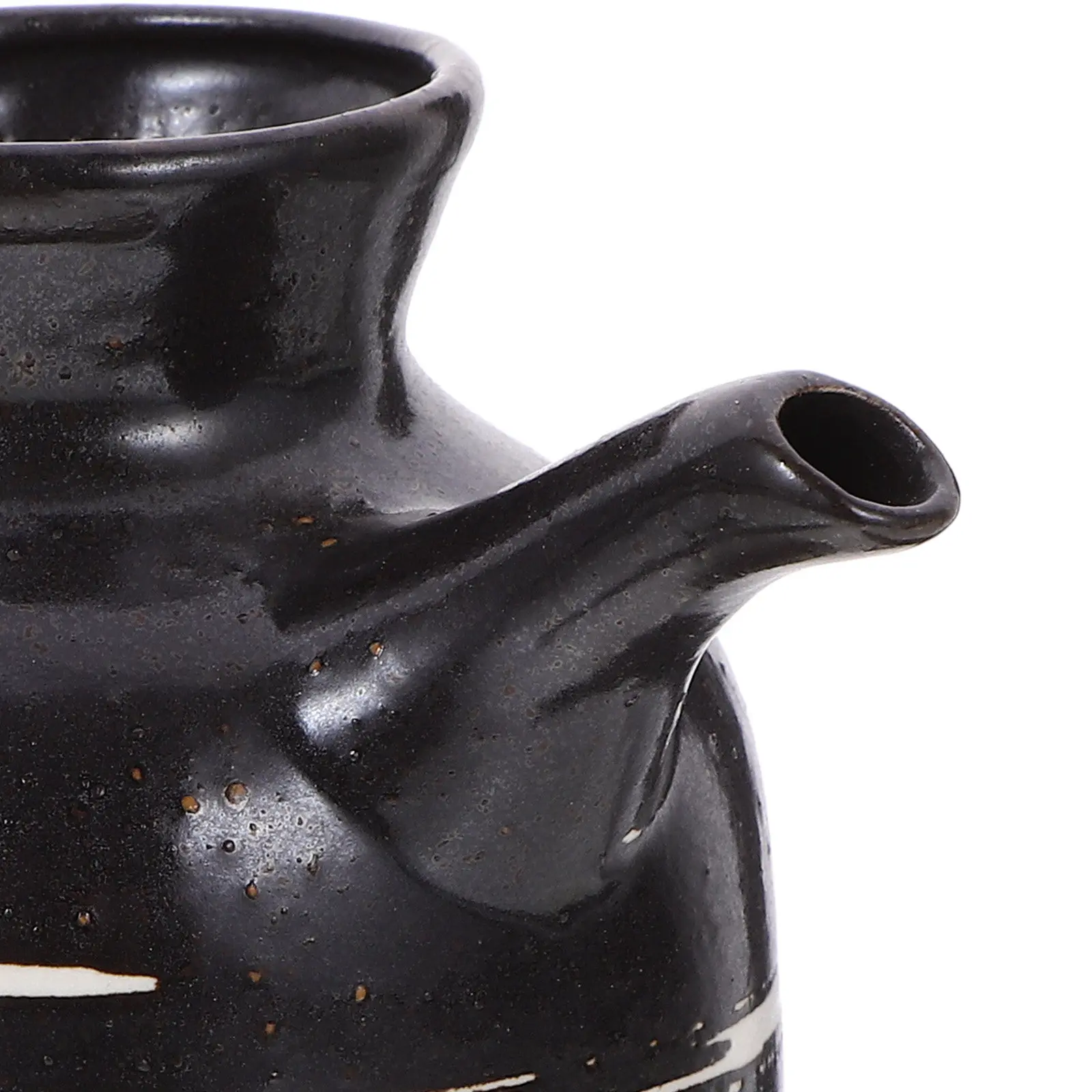 

Диспенсер для соевого соуса 500 мл, керамическая емкость в японском стиле для масла, уксуса, кулинарного вина, хранения приправ, кухонный дозатор для специй