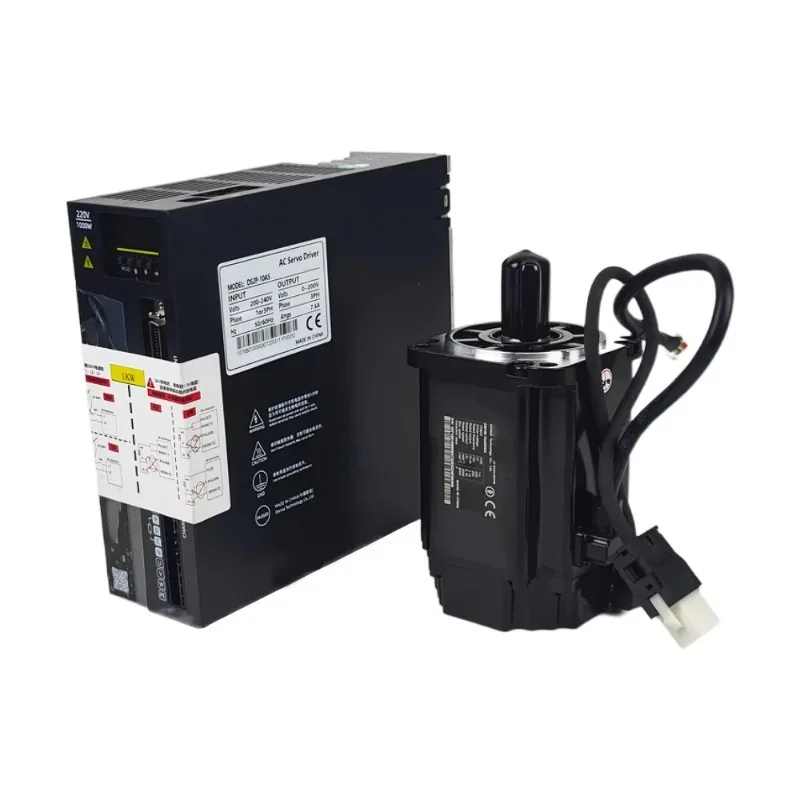 China Factory 9.55n.m 220v AC Servo Motor 2kw and Driver and Cable Kit 2000rpm with 130mm Flange for High-Speed Performance