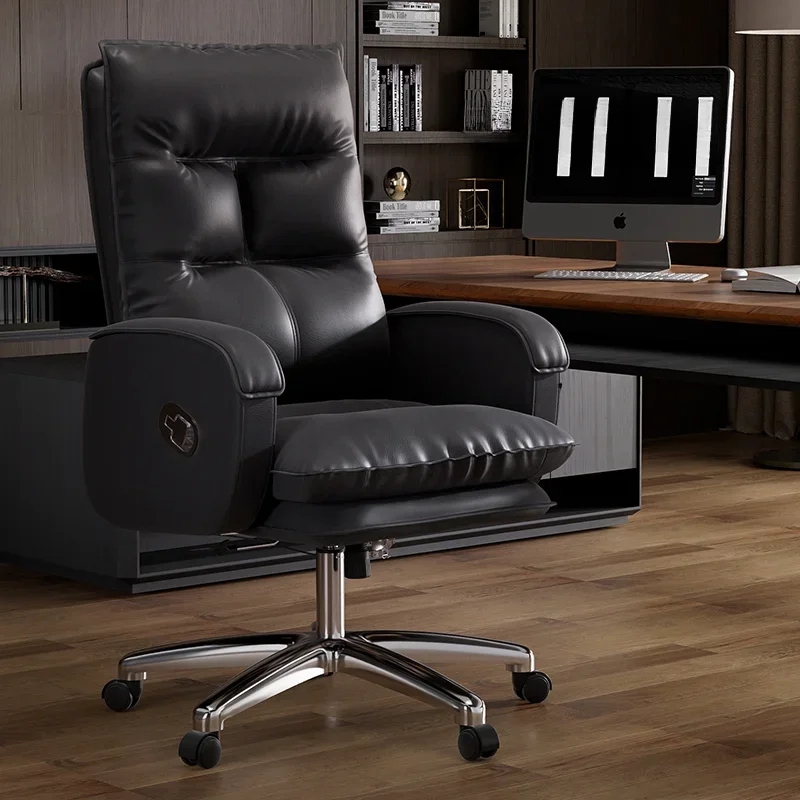 

Floor Luxury Office Chair Elegant Comfy Black Gaming Relaxing Computer Chairs Ergonomic Rolling Cadeira Escritorio Furniture