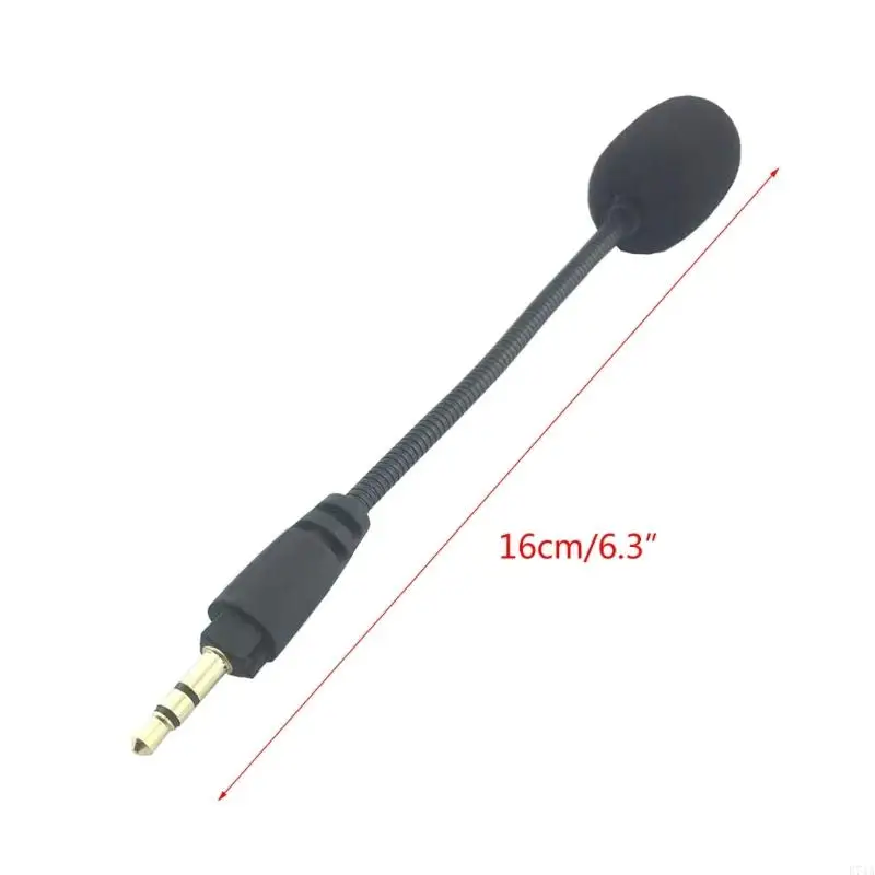 Микрофон для замены микрофона для беспроводной игровой гарнитуры HS35 HS45, съемные наушники Mic Boom E74A