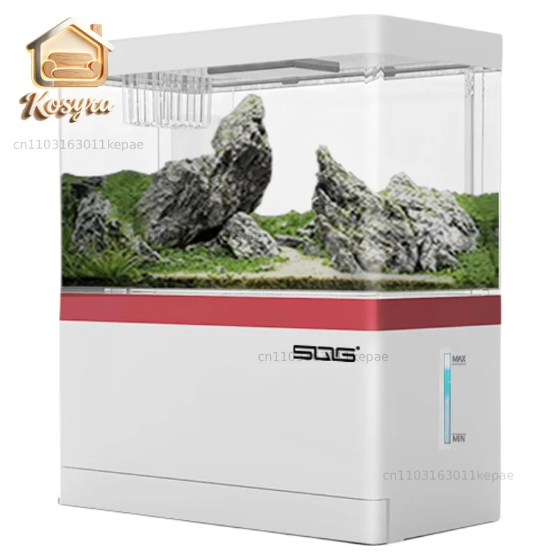

Home fish tank, small landscaping ecological tank, living room USB power supply, no water change, freshwater aquaculture