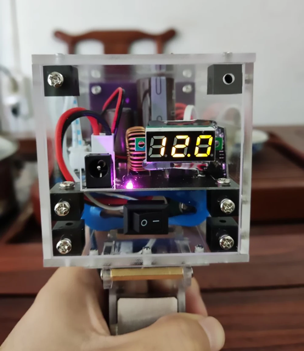 Tesla-Spule tragbare Trigger-Modus Tesla-Spule Handheld künstliche Blitz DIY