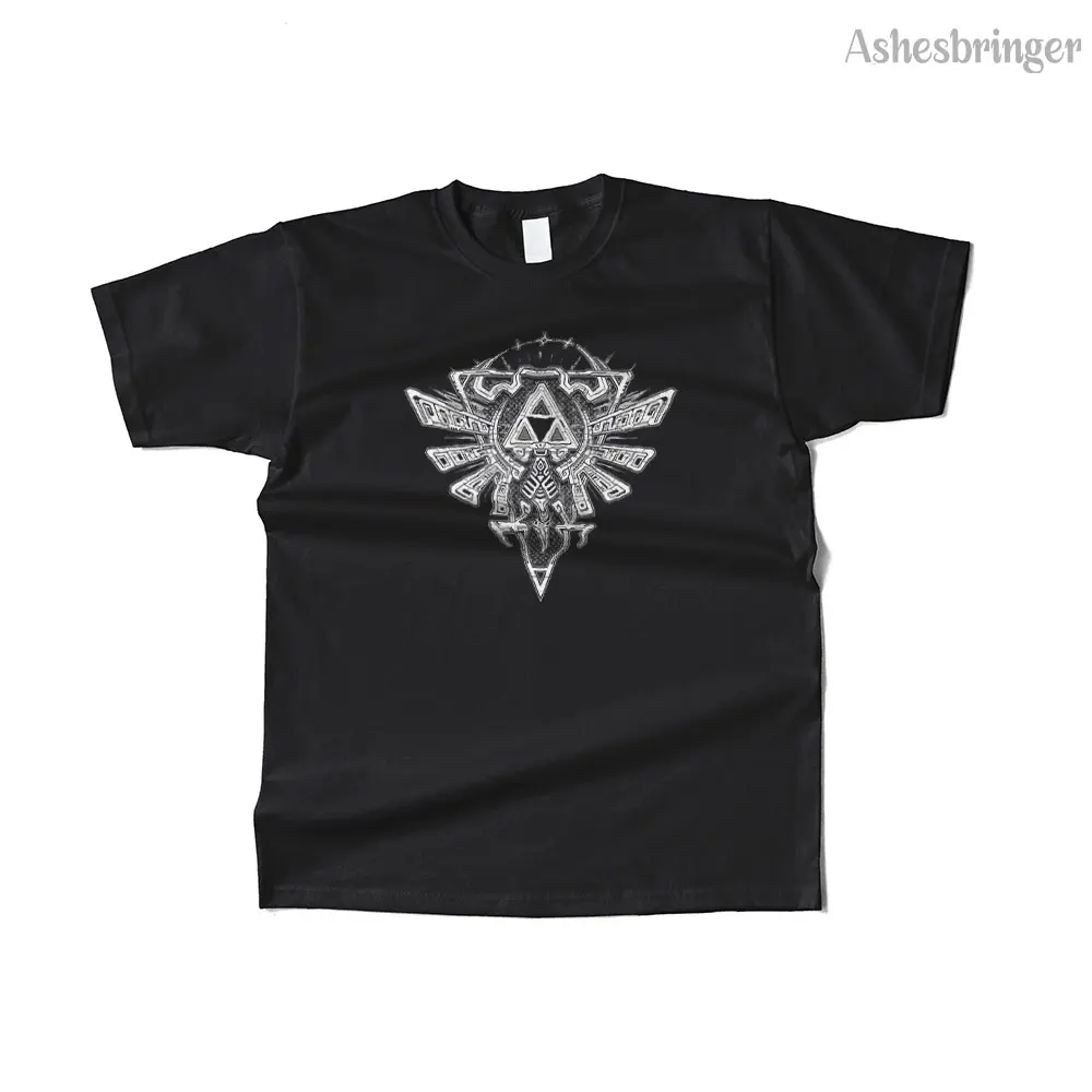 Camiseta con gráfico de fuerza antigua de algodón para hombre, camiseta de estilo informal callejero para hombres y mujeres