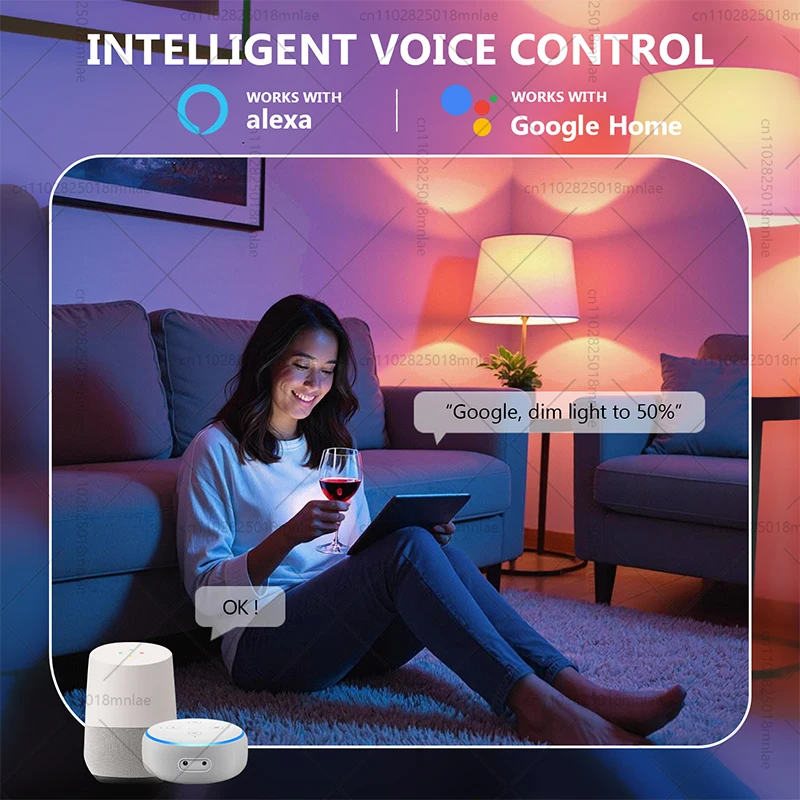 E14 Tuya Свеча Лампа Smart Life Управление Приложением Умная Лампа Wi-Fi Bluetooth RGBCW Светодиодный Свет 220 В Alexa Google Home Alice Smartthings