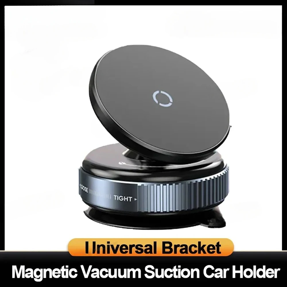 

Universal Car Vacuum Suction Cup Rotating Phone Holder Multi-Function Magnetic Mobile Stand for iphone Automobile Navigation