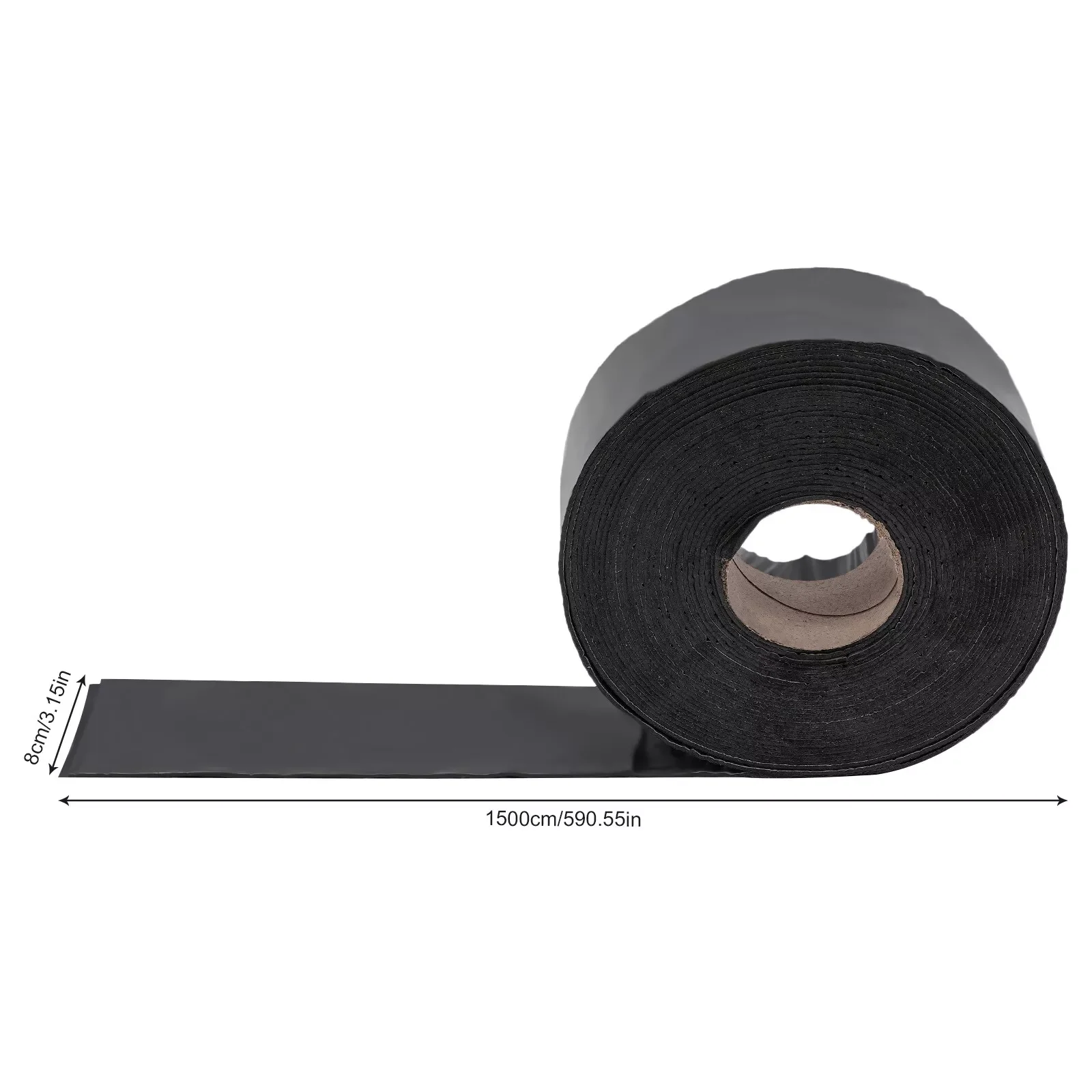 2 rollen zonbestendige waterdichte zelfklevende bestratingstape 8 cm x 15 m cracktape