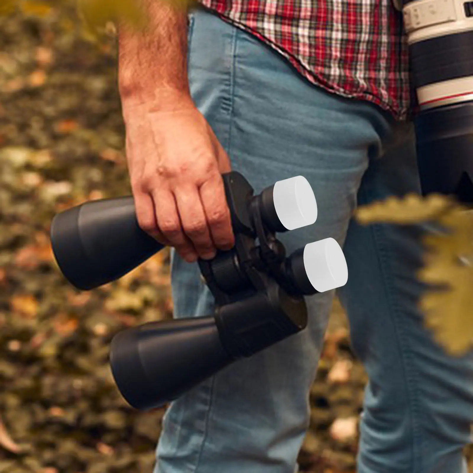 5pcs Telescope Eyepiece Covers – Reusable Plastic Lens Caps for Travel, Storage & Cleaning