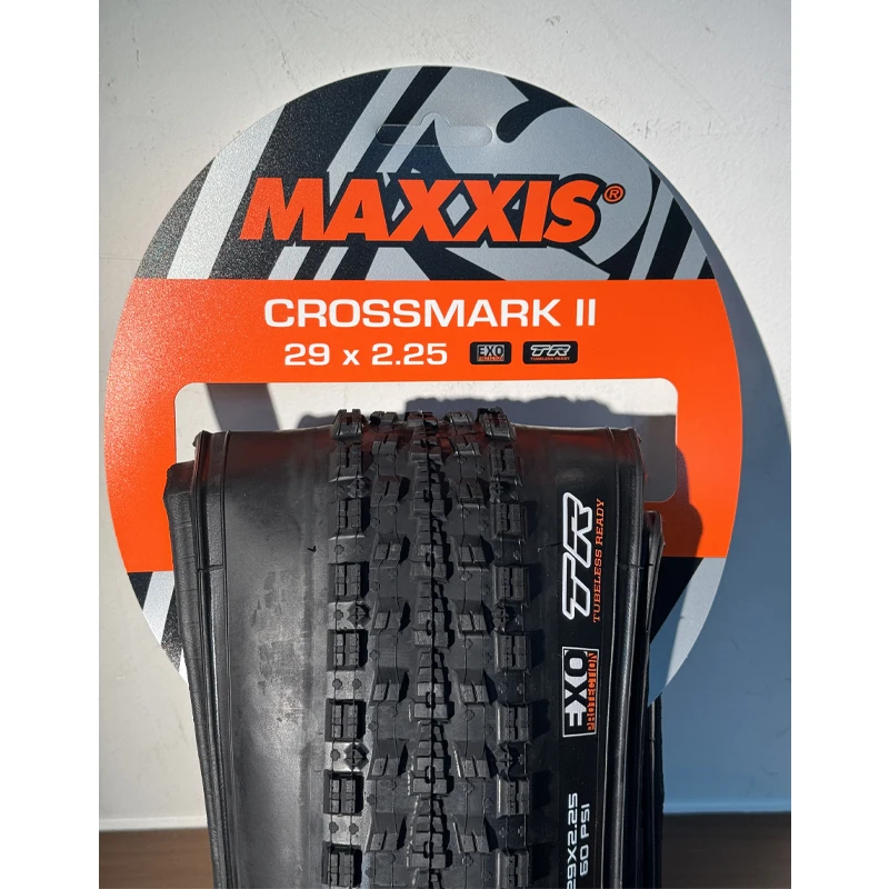 MAXXIS Crossmark II M344 MTB Tire Folding Tubeless 29x2.25 XC Mountain Bike Tires Tyre