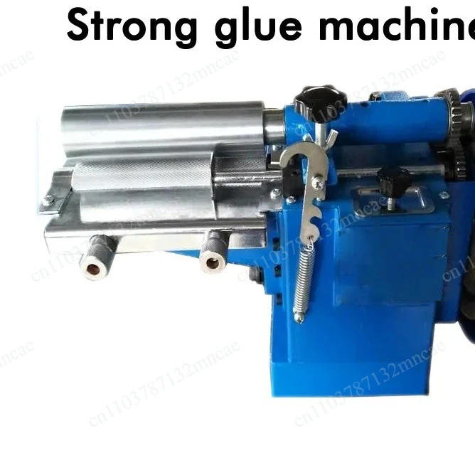 1PC 160mm Strong Gluing Machine Yellow Rubber Petrol Rubber Roller On Plastic Machine Use For Surface Coating With Glue 110/220V