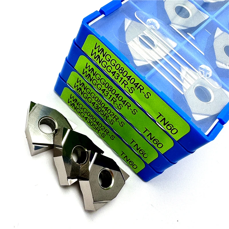 

WNGG080402 WNGG080404 R-C/R-S TN60 Metal Ceramic External Turning Tool High Quality Steel processing CNC lathe Turning insert