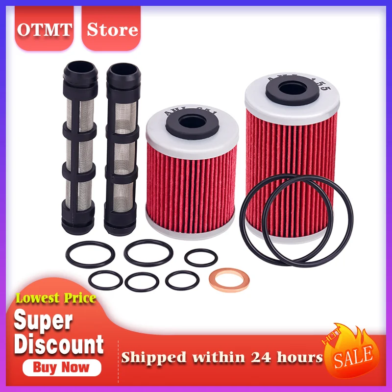 Motorcycle Parts Oil Filter Kit For KTM 690 Duke R SMC Enduro 690SMC 690R  75038046110