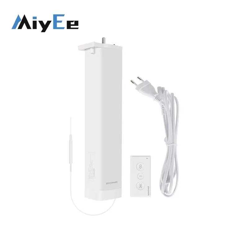 

Matter WiFi / Thread Smart Sliding Curtain System - Electric Curtain Motor with Antenna, Works with Multiple Smart Hom
