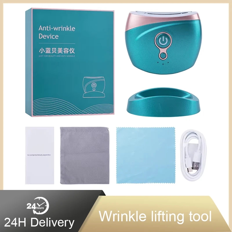 EMS elektryczny masażer Guasha niebieska terapia światłem czerwonym maszyna do podnoszenia twarzy masaż twarzy Lift pielęgnacja skóry urządzenie kosmetyczne przeciwzmarszczkowe