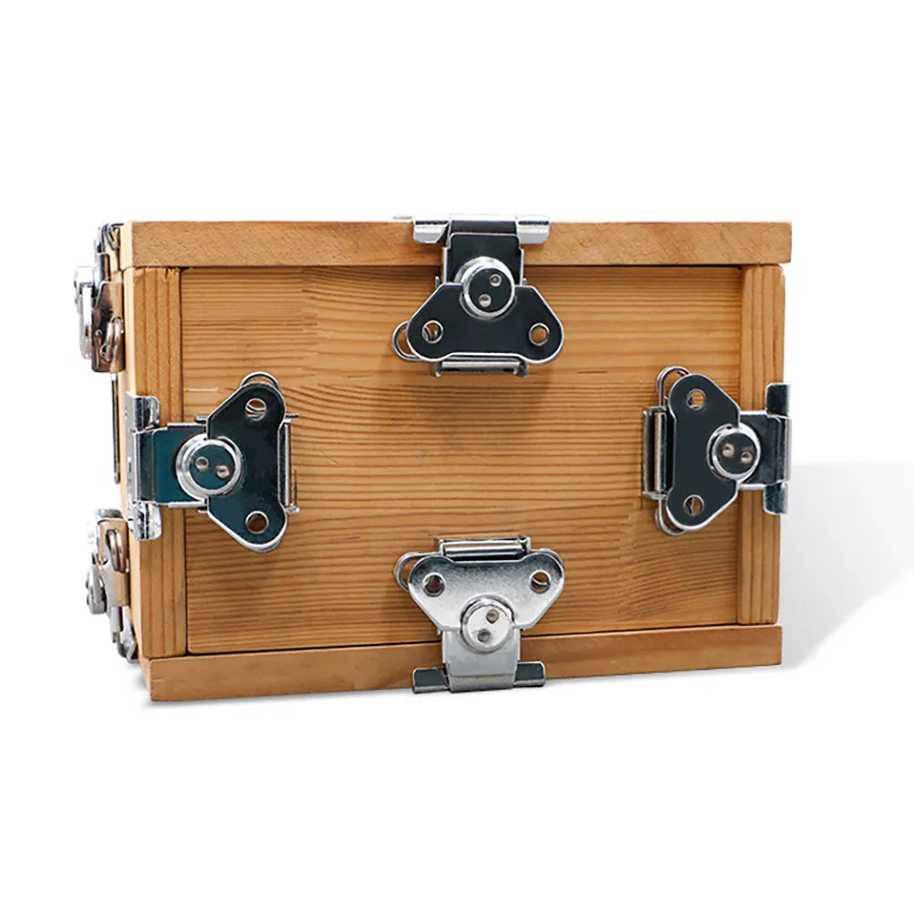 

2 шт. усиленных пружинных защелок-бабочек из нержавеющей стали для надежной фиксации инструментальных ящиков, шкафчиков, деревянных ящиков, транспортировочных кейсов