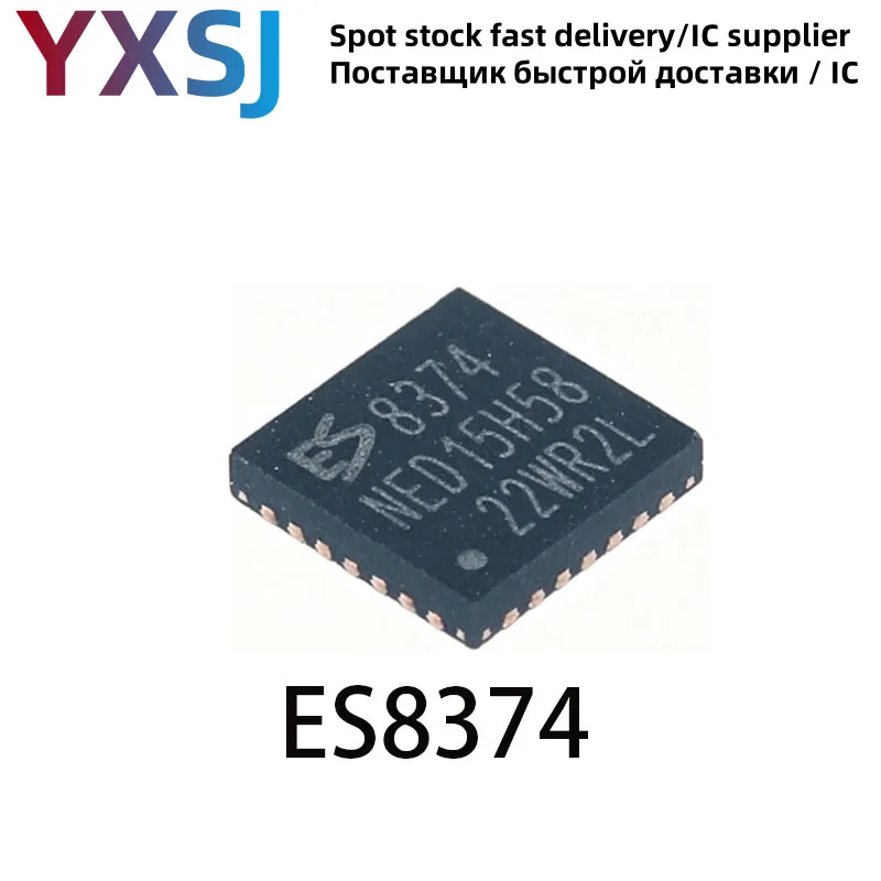 1piece ES8374 QFN-28 ADC/DAC Dedicated Audio IC