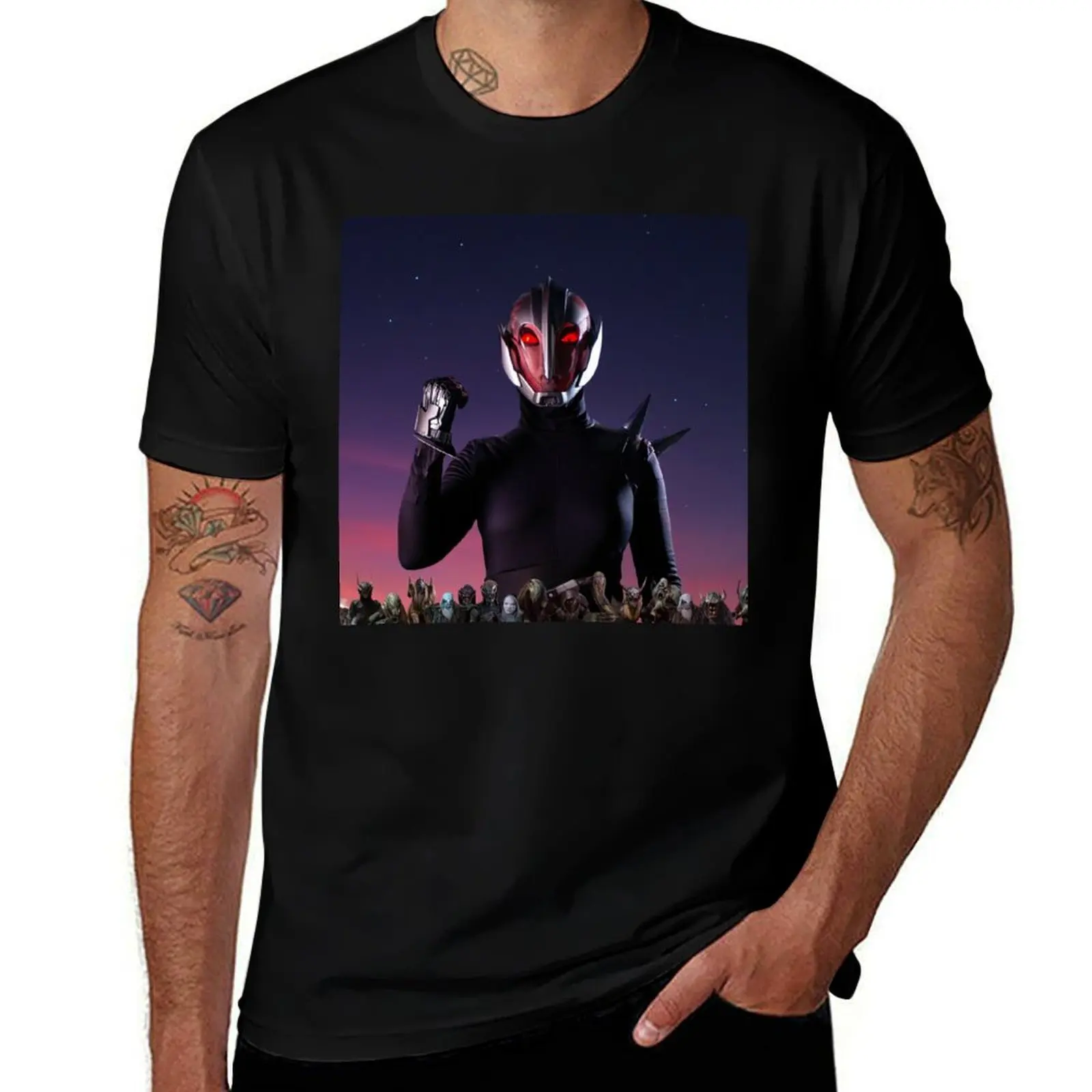 

Space Overlord Conqueror of worlds T-Shirt graphic shirts sweat summer tops plus size men clothing