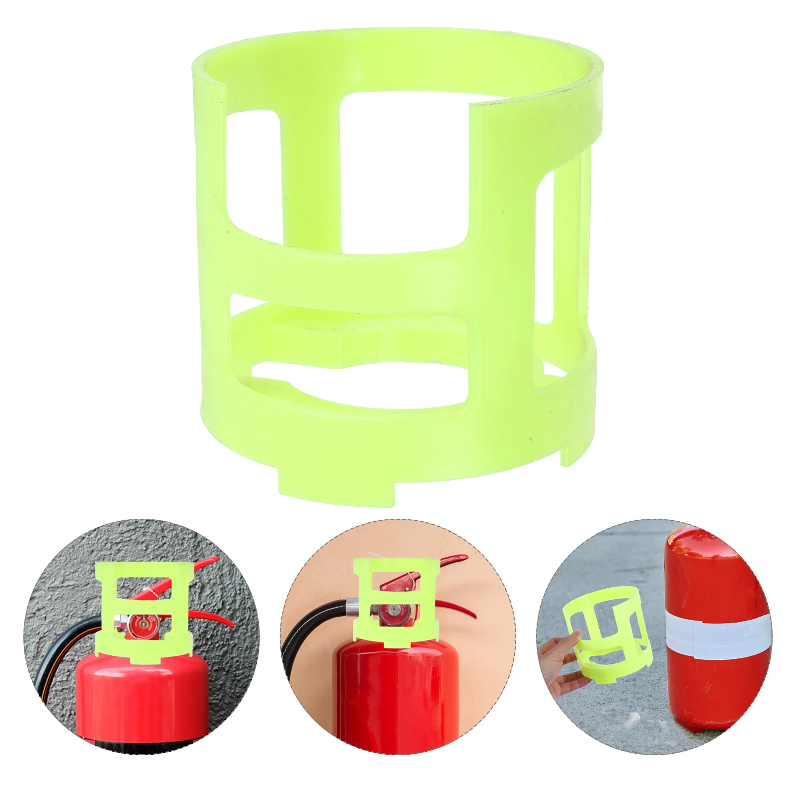 

5 Pcs Fire Extinguisher Guard Handle Safety Cage Bracket Protection Guards Car Grip Cover Plastic Holder