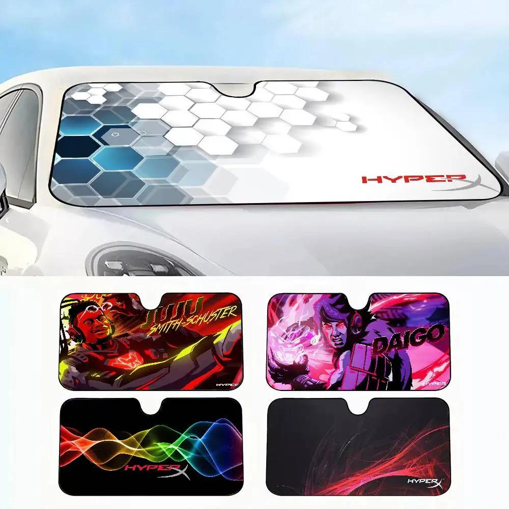 

HyperX Car SunShade Автомобильный изоляционный солнцезащитный козырек на лобовое стекло, защита от солнца с УФ-блокировкой