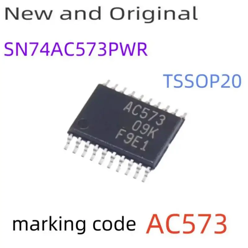 SN74AC573PWR TSSOP20 OCTAL D-TYPE TRANSPARENT LATCHES WITH 3-STATE OUTPUTS marking code AC573
