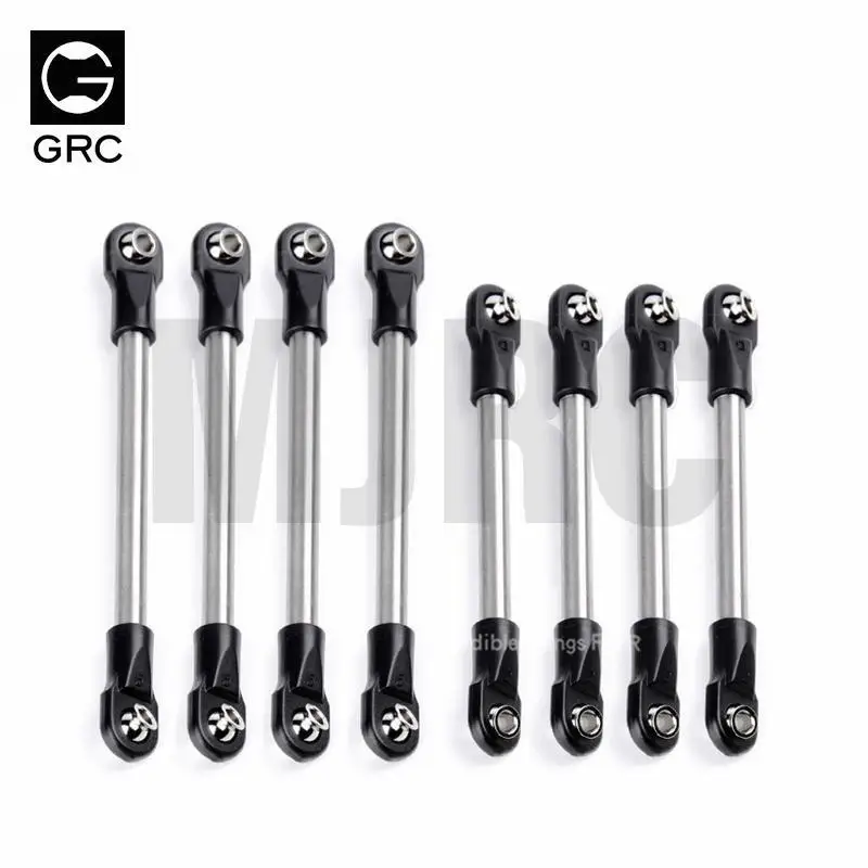 GRC 1set Titanium Alloy Steering Pull Rod W/trax #5347 Ball Joint Chassis Linkage Rod End Gax0131ta/tb For Mst Cfx Jimny Rc Cars