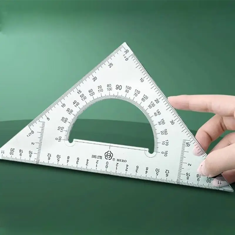 Drafting Kit Metal Rulers And Compasses Geometry Kit Triangle Ruler Compass Protractor Set Drafting Supplies Architecture